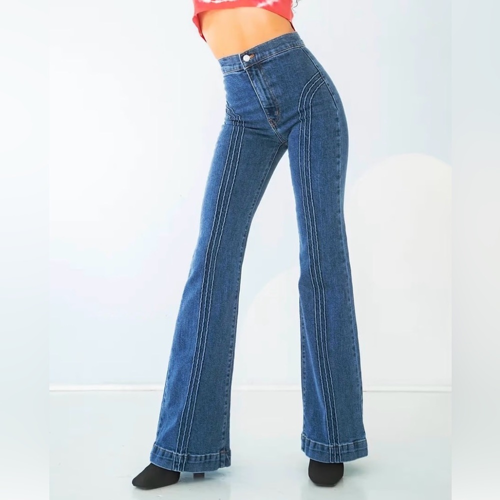 Revive denim flares